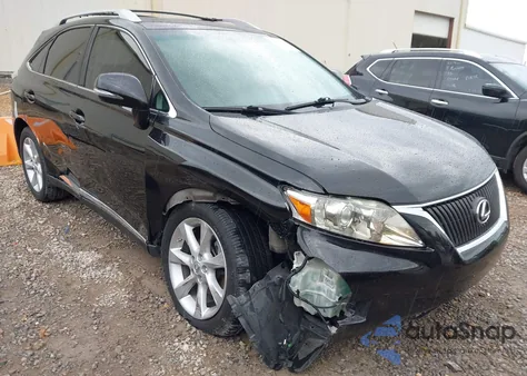 2012 Lexus Rx 350 z USA, uszkodzony, nr VIN JTJZK1BA2C2413458